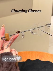 Chuming | Kính Chống Ánh Sáng Xanh Không Viền Khung Titanium Siêu Nhẹ