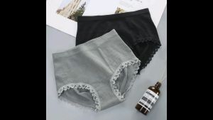 1 LUSIN | Celana Dalam Wanita Brief Super Elastis Seamless MID WAIST Bahan Katun CD 1192 TM