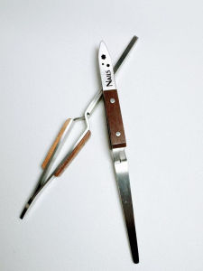 Just Nail Crystal Nails Beautifying Stainless Steel Pliers Taiwan Origin Nail Art Shaping Clamp for Oil Skin Suitable