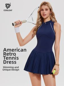 COSLEAF | Sporty Fashion Casual Commute Dress Sleeveless