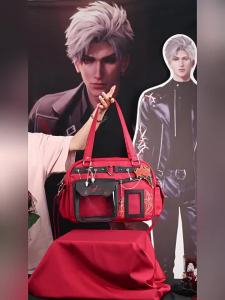 The Junco | Anime Themed Gift Large Capacity Red Crossbody Bag