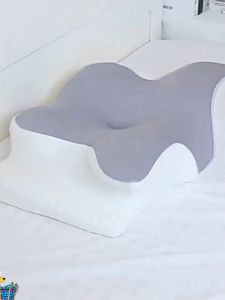 หมอนสุขภาพแก้ปวดคอจากเกาหล ทรงผีเสื้อ ไฮเปอร์เมมโมรี่โฟม หมอนหนุน ลดกรนนอนไม่หลับ หมอนสุขภาพ แก้ ปวดคอ