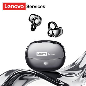 Lenovo | New Lenovo RS103 Wireless Bluetooth 6.0 Ear Clip Earphones 360° Surround Sound Headphones 24H Long Battery Life Earbuds for Mic