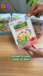 Promina Melty Buns Snack Kentang Biskuit Mini Lembut Camilan Bayi 1 tahun MPASI