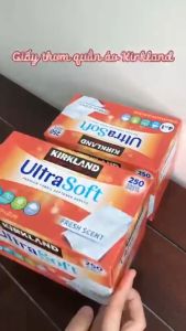 Giấy thơm quần áo giấy nến ủ thơm giữ mùi quần áo KIRKLAND Fabric Softener nhập khẩu mỹ 250 tờ-Happy Home 4U
