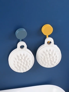 SHOPHOME Sisir Pijat Keramas Rambut Sisir Sampo Kepala Silikon Portable Mini Lembut Anti Rontok AD12