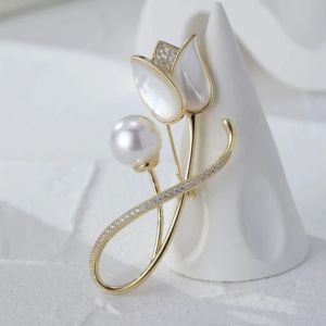 Bros Tulip Putih Import / Bros Dada / Bros Hijab Murah Bisa COD