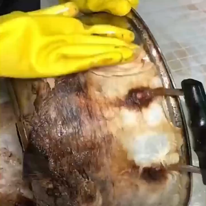 Qewe 150ML Pot bottom black scale cleaner Multi-Purpose Degreaser Stainless Cleaner Wash Pot Gel**