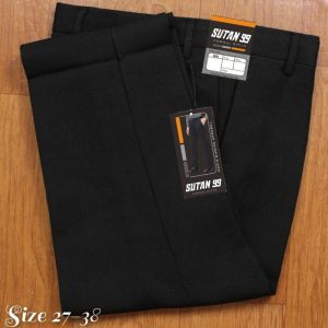 Promo Diskon Celana  Kantor Panjang Slimfit Formal Pria Bahan Kain Woll Tebal Premium Exclusive