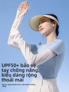 MiiOW | Thủ lưỡi hổ chống nắng dài mùa hè cho nữ khi đi xe đạp lái xe chống tia UV tay lưỡi hổ thoáng khí bảo vệ cánh tay