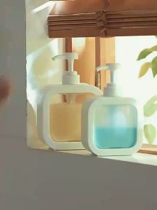 300ML/500ML Nordic Style Sub-Bottling Bottle Pump Soap Dispenser Hand Sanitizer Shower Shamp