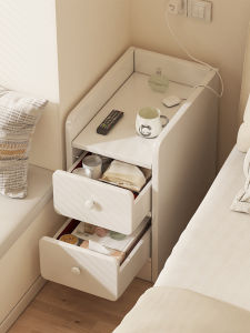 ZHUOHE | Compact Cream Style Bedroom Nightstand 20cm