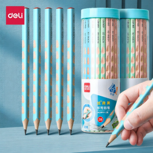 deli | Bút Chì An Toàn Có Cán Tam Giác Cho Người Mới Bắt Đầu