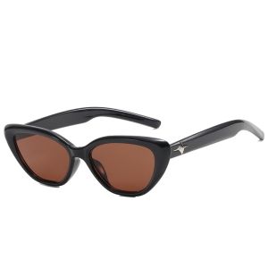 Fashionable Butterfly Cat Eye Sunglasses UV Protection Small Frame Korean Style Sunscreen Retro Chic for All Face Shapes