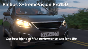 Philips Xtreme Vision Pro150 Car Headlight Bulb ( H4 H7 H11 HB3 HB4 HIR2 | +150% More Light | Pack of 2 Halogen Bulbs )