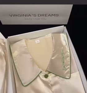Baju Tidur Wanita Set Piyama Celana Pendek Lengan Pendek Model Kemeja Import / Piyama Gaya Korea Polos IIR N21