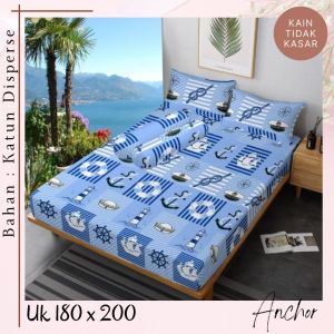 SPREI RAJENDRA MOTIF TERBARU SINGLE SIZE 180X200