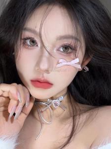 Face Sticker Ornament Eye Makeup Light Diamond Tears Rhinestone Pearl Ribbon Butterfly Face Sticker Concert Stage Performance Kids Makeup