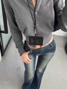 Autumn Winter New 2025 Womens Base Layer Knitted Top Korean Style Grey Sweater Open Cardigan Outerwear Sweet Slim Fit Long Sleeve