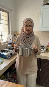 Korkmaz Stella 18/10 Stainless Steel Stock Pot with Lid Induction Compatible