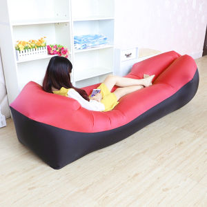 Internet-famous Outdoor Lazy Inflatable Sofa Bag Air Cushion Bed Air Portable Single Folding Camping Fast Inflatable Chair
