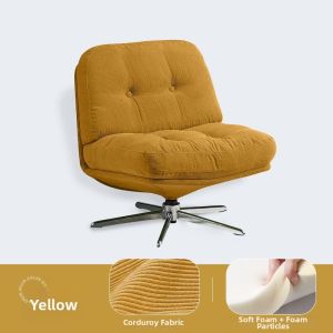 MLZH | Rotating Leisure Chair Living Room Compact Design Lazy Style
