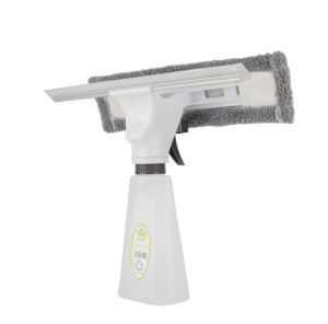 Household All-Purpose Spraying Water Window Cleaner Glass Scrubber Window Duster Dual-Sided for Home Use Easy to Clean