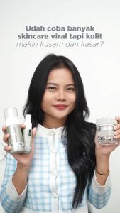 Ms Glow Whitening Series New Packaging - Paket Wajah Pemutih Kulit Kusam