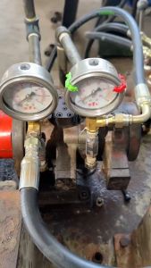 สายนํ้ามันไฮดรอลิค 2 ชั้นรับแรงดันสูง CEHUS USA สายมัน 3/8"(3หุน)+พร้อมสปริงกันเสียดสี นำเข้าอเมริกา ย้ำหัวสายแฟร์ GJS[NJ] 37องศา 0.5-1.2 ซม.