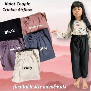 [PROMO SUPER MEWAH] Celana Kulot Crinkle Anak Perempuan