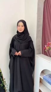 SETELAN ROK TUNIK ABAYA POLOS CRINKEL AIRFLOW PREMIUM SETROK JUMBO ABAYA OVERSIZE TERBARU TUNIK ABAYA KEKINIAN bayar di tempat