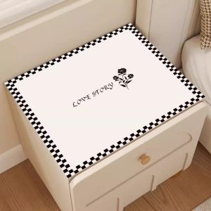 Luxurious Minimalist Leather Feel Water Resistant Tablecloth