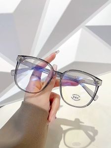 Korean Fashion Oversized glasses Anti-Blue light UV400 Protection Light Weight Men Women Designer Square Glasses Ocean Film Big Frame glasses Full Rim