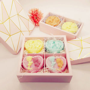 High-End Handmade Soap Packing Box DIY Soap Essential Oil Soap Box Ins Style High Quality Fashion Gift Paper Box