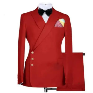 Formal Men Suits Spacial Design 3 Buttons Blazer with Pant 2 Pieces Business Wedding Groom Tuxedo for Prom Tailored Made Suits
