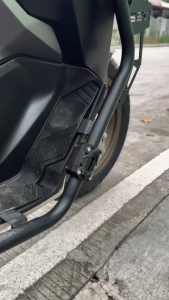 SEAMETAL Crashbar Protector Pelindung Motor Bumper Strip Reflektif 22mm / 25mm / 28mm