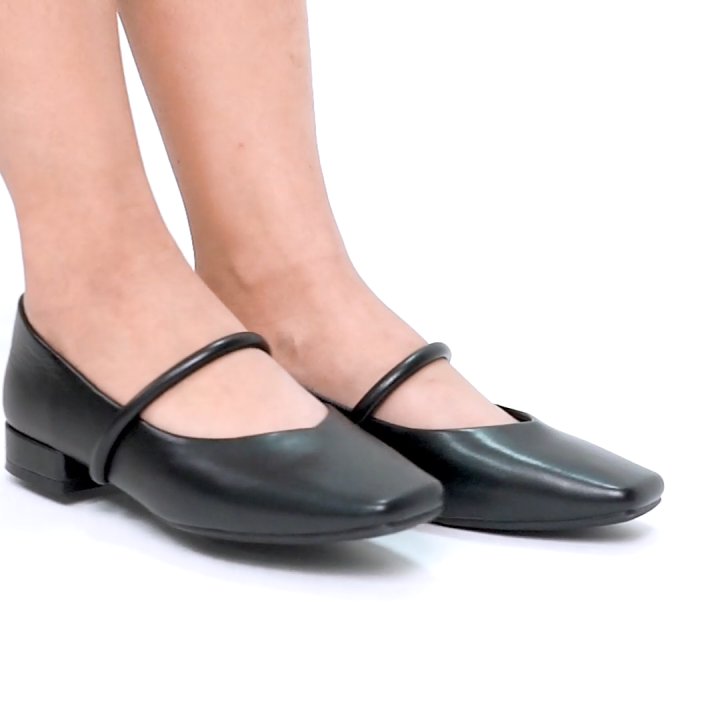 Mikana Poised Shoe Rikune Mary Jane Ballerina leather shoes for women  office school ballet flat Lazada PH