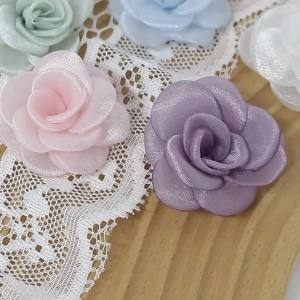 3/5Pcs Artificial Silk Flower Heads For Home Room Decor Bride Wedding Decoration Navidad New Year Craft Flower Wreath Accessory