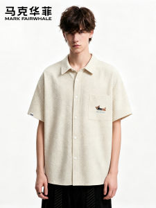 Mark Fairwhale | Cool Embroidered Short Sleeve Shirt for Summer