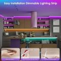 Smart Wifi LED Light Strip RGB 5050 Led Tape for Home Party Decor, TV backlight, Compatiable with Alexa Google Home. 
