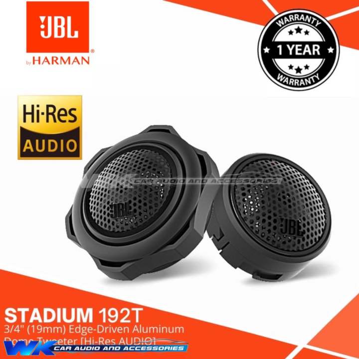 JBL STADIUM 192T 3 4 19mm HI RES AUDIO EDGE DRIVEN ALUMINIUM DOME