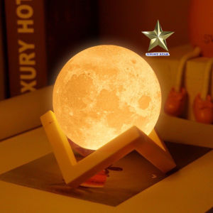 LAMPU TIDUR BULAN UNIK DAN LUCU 3D MOONLIGHT LED NIGHT LAMP
