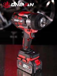 Onevan | ONEVAN 2800N.M Torque Brushless Electric Impact Wrench 2800W Cordless Screwdriver Automotive Repair Tool For Makita Battery Pin