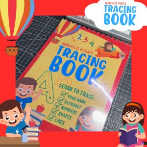 Customized Tracing Book for Children A4 Size 80gsm Personalized Name Trace Work Book for Student