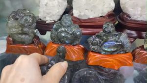 Đá xà cừ Labradorite Vật Phẩm Phong Thủy Thiên Nhiên