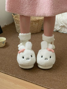 XIXITIAO | Cute Bunny Slippers Anti-slip Soft Plush