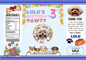DIY Lootbags /Chips Party Lootbags for Birthday & Christening with FREEBIES