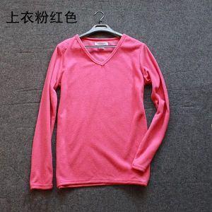 Foreign Trade Original Order Export Fashion Spring Autumn and Winter Womens Polar Fleece Home Wear Pajamas Bottoming Top Suit plus Size