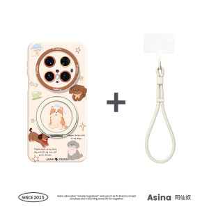 Asina | Magnetic Stand Case For Huawei Liquid Silicone