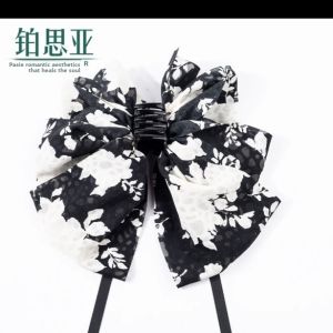 Non-Metallic Fabric Hair Accessories Dreamy Snowflake Layers Fluffy Butterfly Claw Clip Versatile Hair Styles Korean Style Fresh out